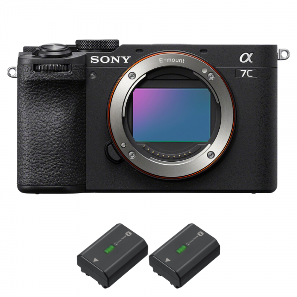 Sony A7C II Negro + 2 Sony NP-FZ100-2