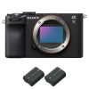 Sony A7C II Black + 2 Sony NP-FZ100-2