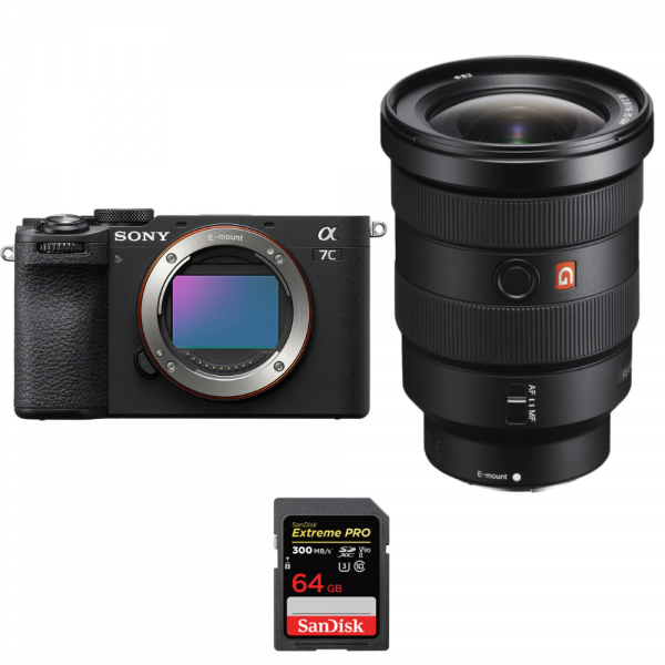 Sony A7C II Noir + FE 16-35mm f/2.8 GM + 1 SanDisk 64GB Extreme PRO UHS-II SDXC 300 MB/s-2