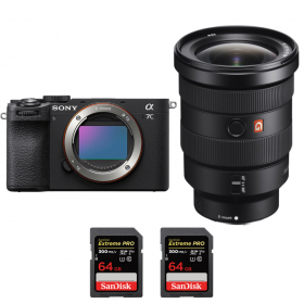 Sony A7C II Noir + FE 16-35mm f/2.8 GM + 2 SanDisk 64GB Extreme PRO UHS-II SDXC 300 MB/s-2