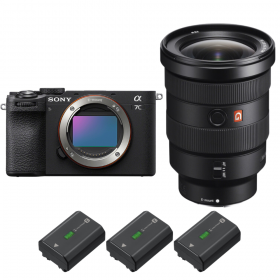 Sony A7C II Noir + FE 16-35mm f/2.8 GM + 3 Sony NP-FZ100-2