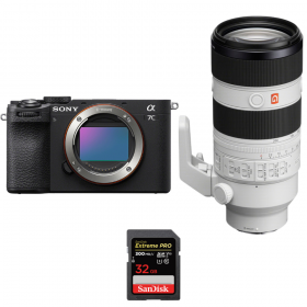 Sony A7C II Black + FE 70-200mm f/2.8 GM OSS II + 1 SanDisk 32GB Extreme PRO UHS-II SDXC 300 MB/s-2