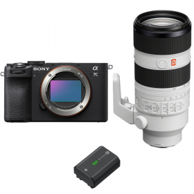 Sony A7C II Negro + FE 70-200mm f/2.8 GM OSS II + 1 Sony NP-FZ100-2