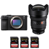 Sony A7C II Black + FE 12-24mm f/2.8 GM + 3 SanDisk 256GB Extreme PRO UHS-II SDXC 300 MB/s-2