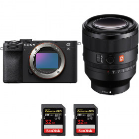 Sony A7C II Noir + FE 50mm f/1.2 GM + 2 SanDisk 32GB Extreme PRO UHS-II SDXC 300 MB/s-2