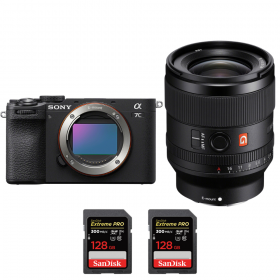 Sony A7C II Negro + FE 35mm f/1.4 GM + 2 SanDisk 128GB Extreme PRO UHS-II SDXC 300 MB/s-2