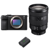 Sony A7C II Negro + FE 24-105mm f/4 G OSS + 1 Sony NP-FZ100-2