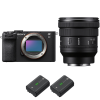 Sony A7C II Noir + FE PZ 16-35mm f/4 G + 2 Sony NP-FZ100-2