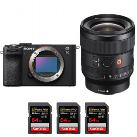 Sony A7C II Negro + FE 24mm f/1.4 GM + 3 SanDisk 64GB Extreme PRO UHS-II SDXC 300 MB/s-2