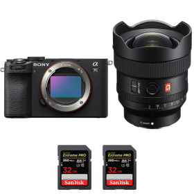Sony A7C II Negro + FE 14mm f/1.8 GM + 2 SanDisk 32GB Extreme PRO UHS-II SDXC 300 MB/s-2