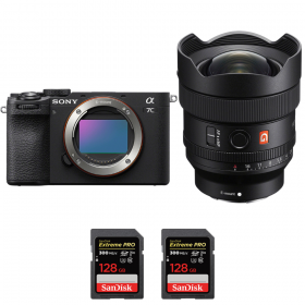 Sony A7C II Noir + FE 14mm f/1.8 GM + 2 SanDisk 128GB Extreme PRO UHS-II SDXC 300 MB/s-2