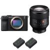 Sony A7C II Black + FE 85mm f/1.4 GM + 2 Sony NP-FZ100-2