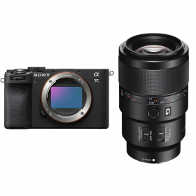 Sony A7C II Black + FE 90mm f/2.8 Macro G OSS-2