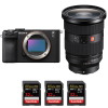 Sony A7C II Noir + FE 24-70mm f/2.8 GM II + 3 SanDisk 32GB Extreme PRO UHS-II SDXC 300 MB/s-2