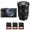 Sony A7C II Black + FE 24-70mm f/2.8 GM II + 3 SanDisk 128GB Extreme PRO UHS-II SDXC 300 MB/s-2