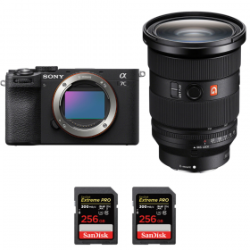 Sony A7C II Black + FE 24-70mm f/2.8 GM II + 2 SanDisk 256GB Extreme PRO UHS-II SDXC 300 MB/s-2
