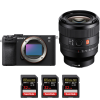 Sony A7C II Black + FE 50mm f/1.4 GM + 3 SanDisk 32GB Extreme PRO UHS-II SDXC 300 MB/s-2