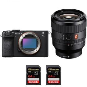 Sony A7C II Noir + FE 50mm f/1.4 GM + 2 SanDisk 64GB Extreme PRO UHS-II SDXC 300 MB/s-2