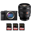 Sony A7C II Black + FE 50mm f/1.4 GM + 3 SanDisk 64GB Extreme PRO UHS-II SDXC 300 MB/s-2