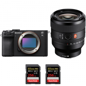 Sony A7C II Noir + FE 50mm f/1.4 GM + 2 SanDisk 256GB Extreme PRO UHS-II SDXC 300 MB/s-2