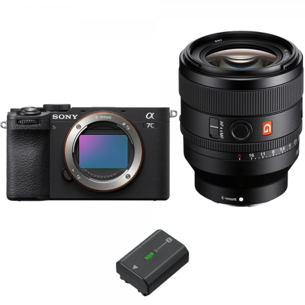 Sony A7C II Noir + FE 50mm f/1.4 GM + 1 Sony NP-FZ100-2