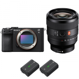 Sony A7C II Black + FE 50mm f/1.4 GM + 2 Sony NP-FZ100-2