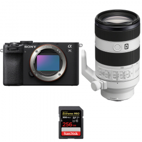 Sony A7C II Noir + FE 70-200mm f/4 Macro G OSS II + 1 SanDisk 256GB Extreme PRO UHS-II SDXC 300 MB/s-2