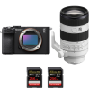 Sony A7C II Noir + FE 70-200mm f/4 Macro G OSS II + 2 SanDisk 256GB Extreme PRO UHS-II SDXC 300 MB/s-2
