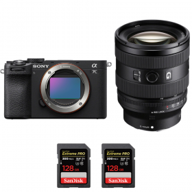 Sony A7C II Black + FE 20-70mm f/4 G + 2 SanDisk 128GB Extreme PRO UHS-II SDXC 300 MB/s-2