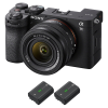 Sony A7C II Negro + FE 28-60mm f/4-5.6 + 2 Sony NP-FZ100-2