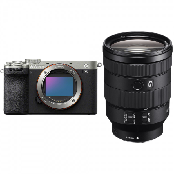 Sony A7C II Plata + FE 24-105mm f/4 G OSS-2