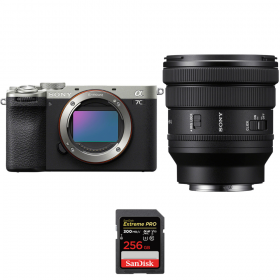 Sony A7C II Silver + FE PZ 16-35mm f/4 G + 1 SanDisk 256GB Extreme PRO UHS-II SDXC 300 MB/s-2