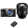 Sony A7C II Silver + FE 85mm f/1.4 GM + 1 Sony NP-FZ100-2