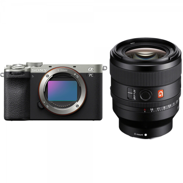 Sony A7C II Plata + FE 50mm f/1.4 GM-2