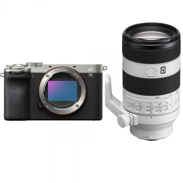 Sony A7C II Plata + FE 70-200mm f/4 Macro G OSS II-2