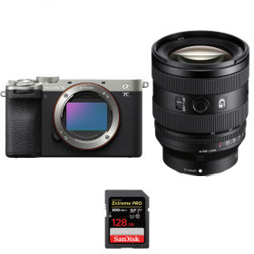 Sony A7C II Plata + FE 20-70mm f/4 G + 1 SanDisk 128GB Extreme PRO UHS-II SDXC 300 MB/s-2