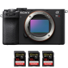 Sony A7CR Black + 3 SanDisk 32GB Extreme PRO UHS-II SDXC 300 MB/s-2
