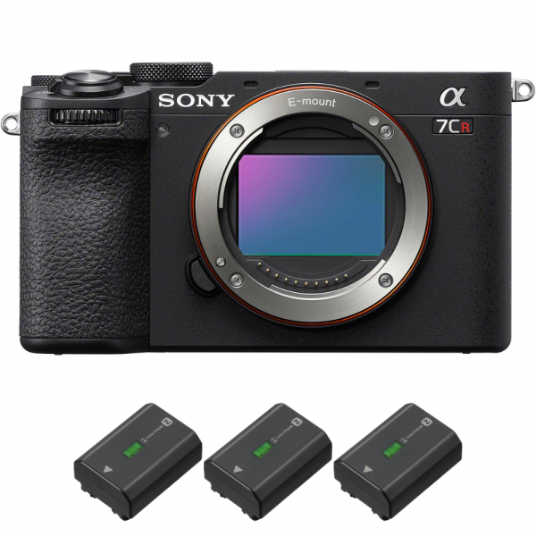 Sony A7CR Black + 3 Sony NP-FZ100-2
