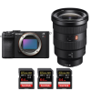 Sony A7CR Negro + FE 16-35mm f/2.8 GM + 3 SanDisk 64GB Extreme PRO UHS-II SDXC 300 MB/s-2