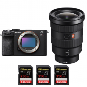 Sony A7CR Noir + FE 16-35mm f/2.8 GM + 3 SanDisk 256GB Extreme PRO UHS-II SDXC 300 MB/s-2