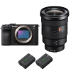 Sony A7CR Black + FE 16-35mm f/2.8 GM + 2 Sony NP-FZ100-2
