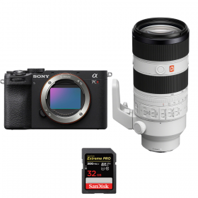 Sony A7CR Noir + FE 70-200mm f/2.8 GM OSS II + 1 SanDisk 32GB Extreme PRO UHS-II SDXC 300 MB/s-2