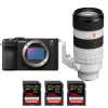 Sony A7CR Noir + FE 70-200mm f/2.8 GM OSS II + 3 SanDisk 256GB Extreme PRO UHS-II SDXC 300 MB/s-2