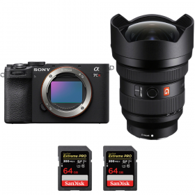 Sony A7CR Noir + FE 12-24mm f/2.8 GM + 2 SanDisk 64GB Extreme PRO UHS-II SDXC 300 MB/s-2