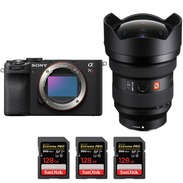 Sony A7CR Noir + FE 12-24mm f/2.8 GM + 3 SanDisk 128GB Extreme PRO UHS-II SDXC 300 MB/s-2