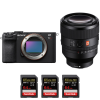 Sony A7CR Black + FE 50mm f/1.2 GM + 3 SanDisk 64GB Extreme PRO UHS-II SDXC 300 MB/s-2