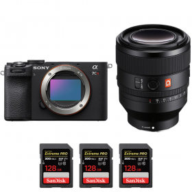 Sony A7CR Black + FE 50mm f/1.2 GM + 3 SanDisk 128GB Extreme PRO UHS-II SDXC 300 MB/s-2