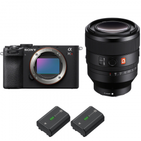 Sony A7CR Black + FE 50mm f/1.2 GM + 2 Sony NP-FZ100-2