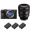 Sony A7CR Noir + FE 50mm f/1.2 GM + 3 Sony NP-FZ100-2