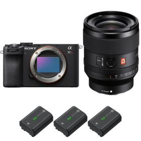 Sony A7CR Noir + FE 35mm f/1.4 GM + 3 Sony NP-FZ100-2